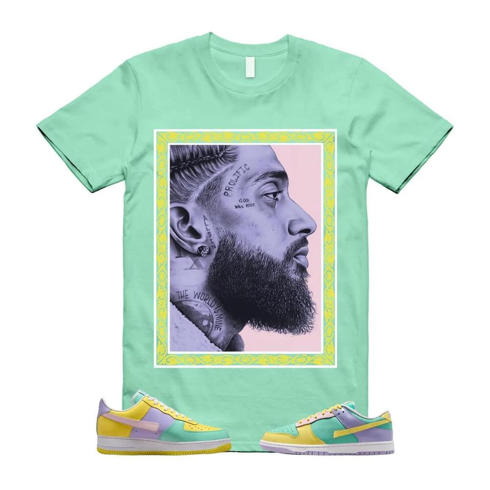 Dunk Easter Air Force 1 Emerald Rise Yellow Pulse Hydrangeas White